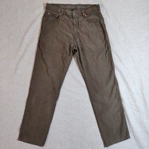 36x32 Ermenegildo Zegna Brown Mens Pant